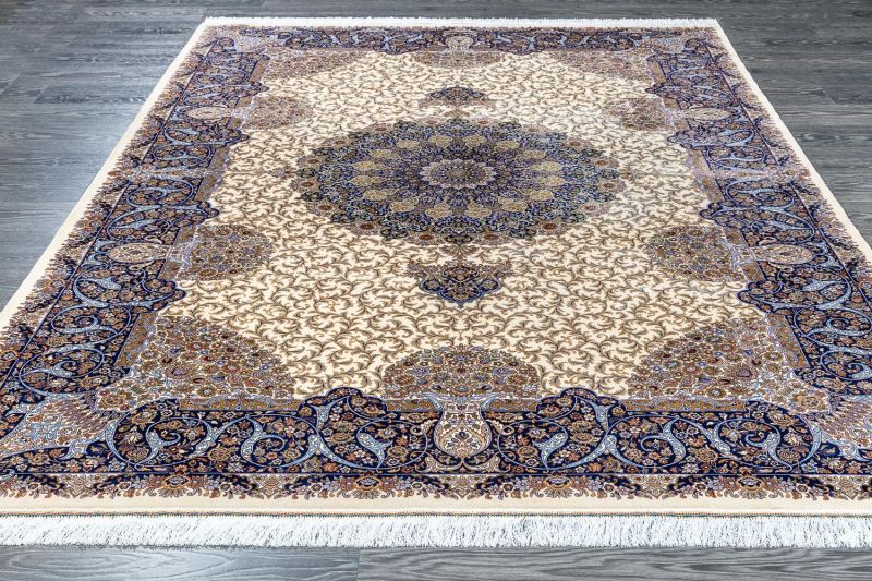 Иранский ковер из шёлка и модала Carpet «MASTERPIECE QUM» 006-21-N0URI 200 x 300 см фото 4