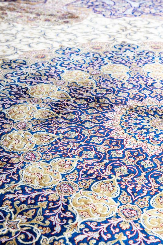 Иранский ковер из шёлка и модала Carpet «MASTERPIECE QUM» 006-21-N0URI 200 x 300 см фото 7