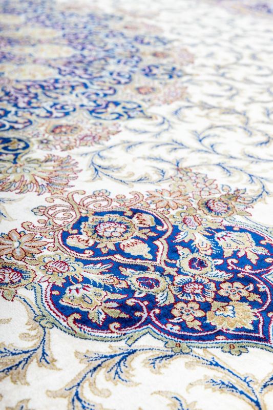 Иранский ковер из шёлка и модала Carpet «MASTERPIECE QUM» 006-21-N0URI 200 x 300 см фото 9