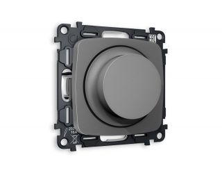 Комплект механизма светорегулятора универсального Ambrella Volt OMEGA Антрацит серый 25-600W/LED 5-300W (OP6555, VM136) MO655510