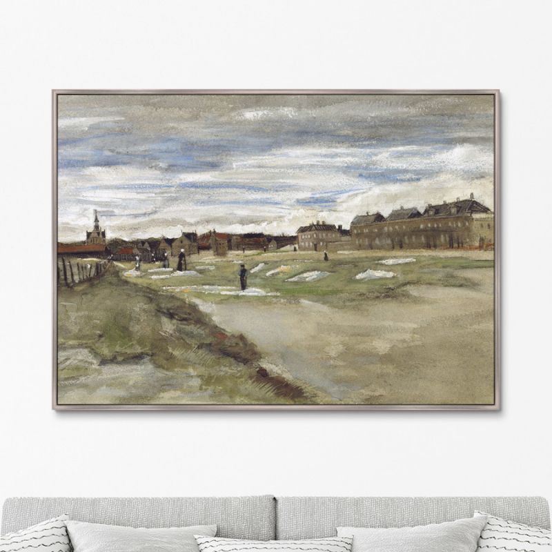 Репродукция картины на холсте Bleachery at Scheveningen, 1882г. ArtNoMore BD-2090670 фото 1
