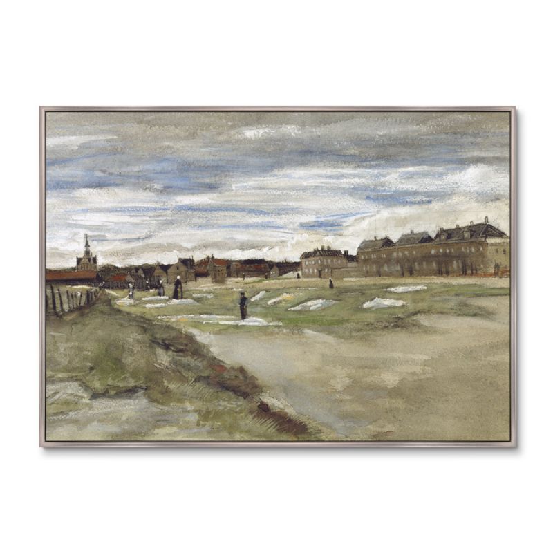 Репродукция картины на холсте Bleachery at Scheveningen, 1882г. ArtNoMore BD-2090670 фото 2