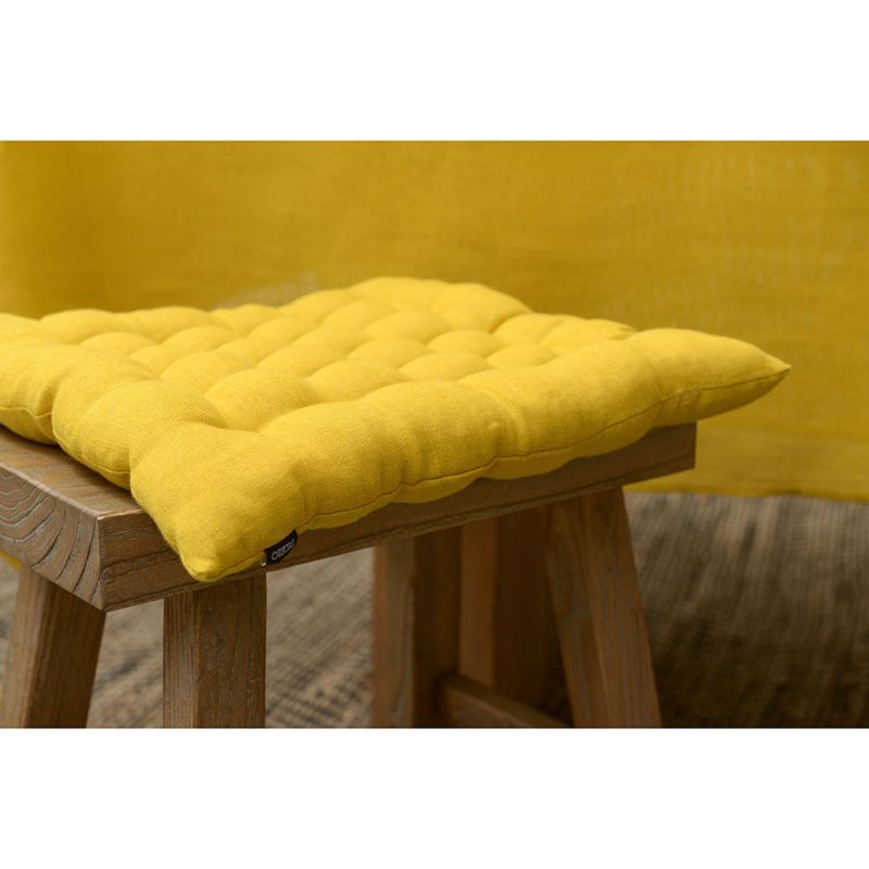 Подушка на стул из стираного льна Essential Tkano BD-2330127