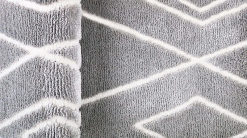 Турецкий ковер Coloristica ECOTOUCH GREY/PAPATYA SHR 160X230 фото 4