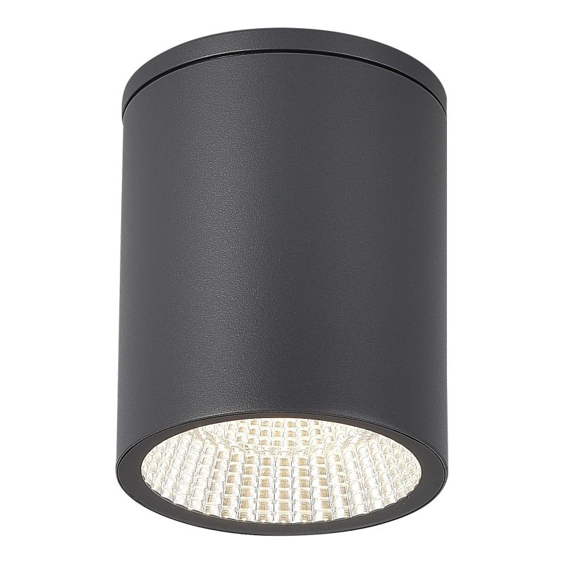 Светильник уличный потолочный ST-Luce TUBO серый/белый LED 1*12W 3000K/4000K/6500K SL9514.712.01 фото 1