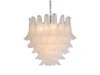 Люстра Newport 8800 Chrome Clear glass with white sand E14 8810/C
