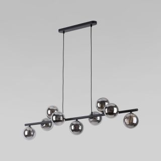 Подвесной светильник со стеклянными плафонами TK Lighting Estera Black 5667
