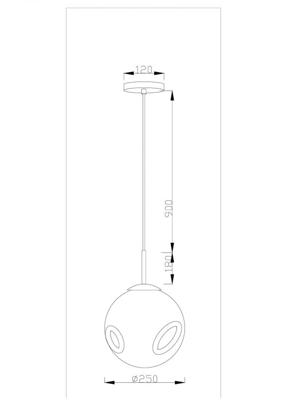 Светильник подвесной Moderli V2080-P