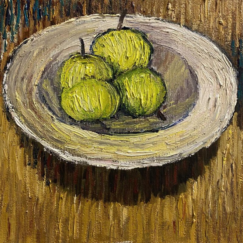 Картина "Яблоки" Волошин Никита
