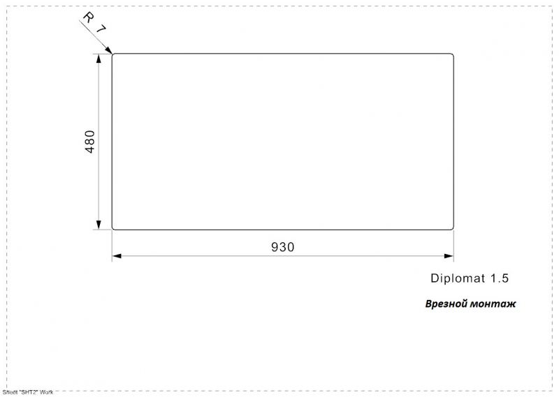 Кухонная мойка Reginox Diplomat R 15 OKG lux POP UP 3203