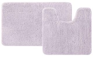 Набор ковриков для ванной комнаты Iddis BSET04Mi13, 50х80 + 50х50, розовый