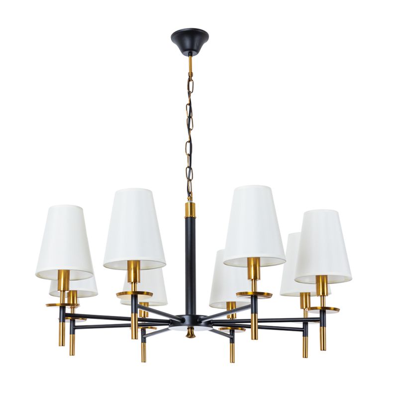 Светильник подвесной Arte Lamp RICCARDO E14 A4075LM-8BK фото 1