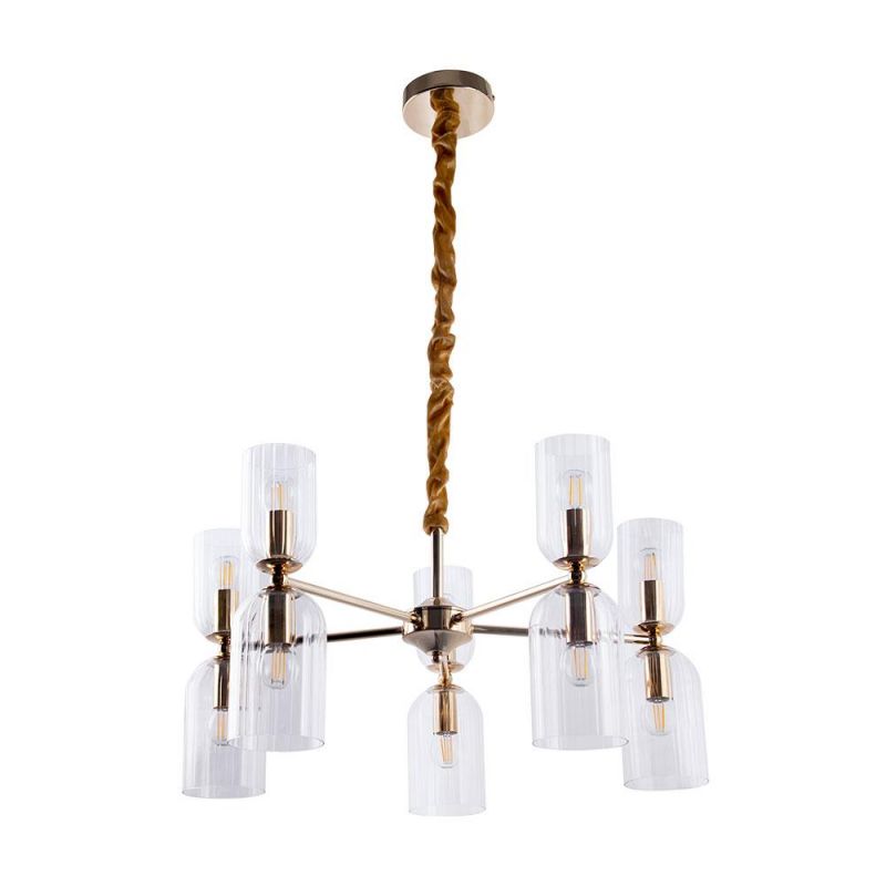 Подвесная люстра Arte Lamp Charm 40W E14 A1623LM-10GO фото 1