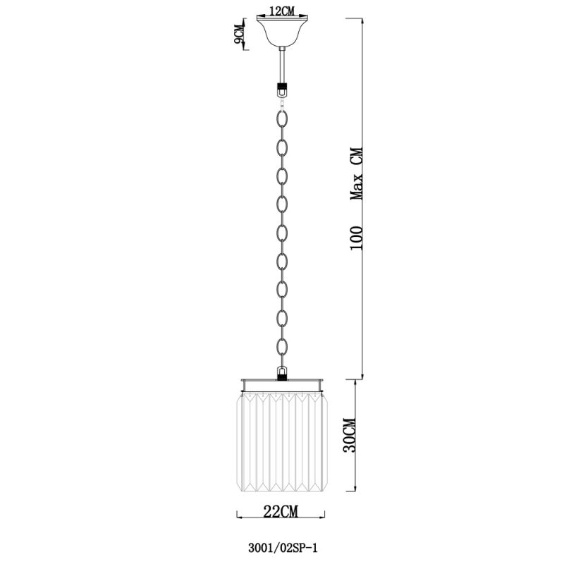Светильник подвесной NOVA 3001/02 SP-1 фото 3