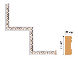 Декоративный угловой элемент Decomaster 165-1-118 (300*300мм)