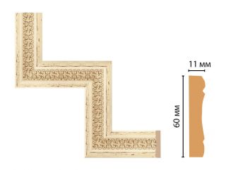 Декоративный угловой элемент Decomaster 164-1-1028 (300*300мм)