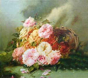 Картина "Розы лежащие" Федорова Ирина