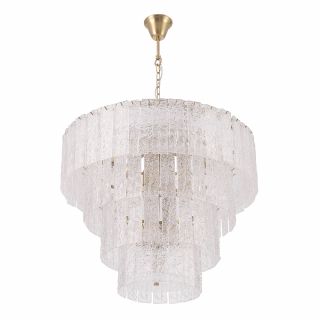 Люстра Crystal Lux RICARDO 60W E14 RICARDO SP14 BRASS