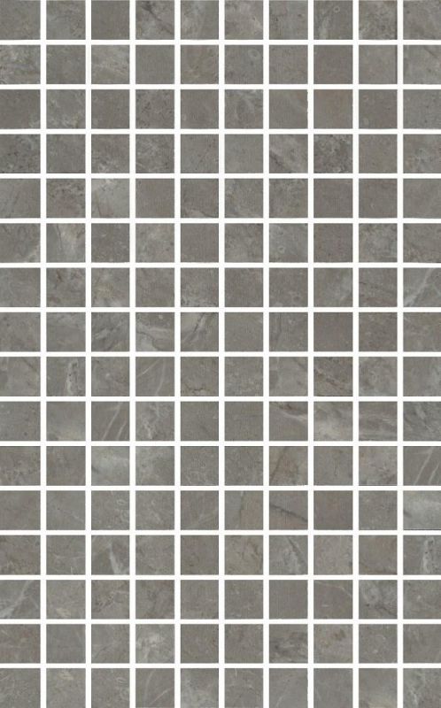 Kerama Marazzi MM6434 Декор Кантата мозаичный серый глянцевый 25x40x0,8