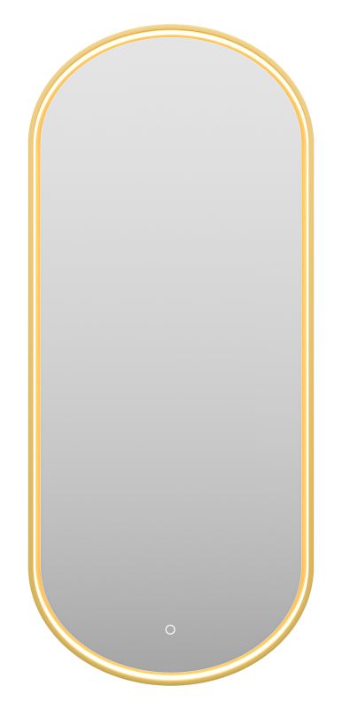 Зеркало Brevita Saturn SAT-Dro1-050-gold, золото, 50х115 см фото 3
