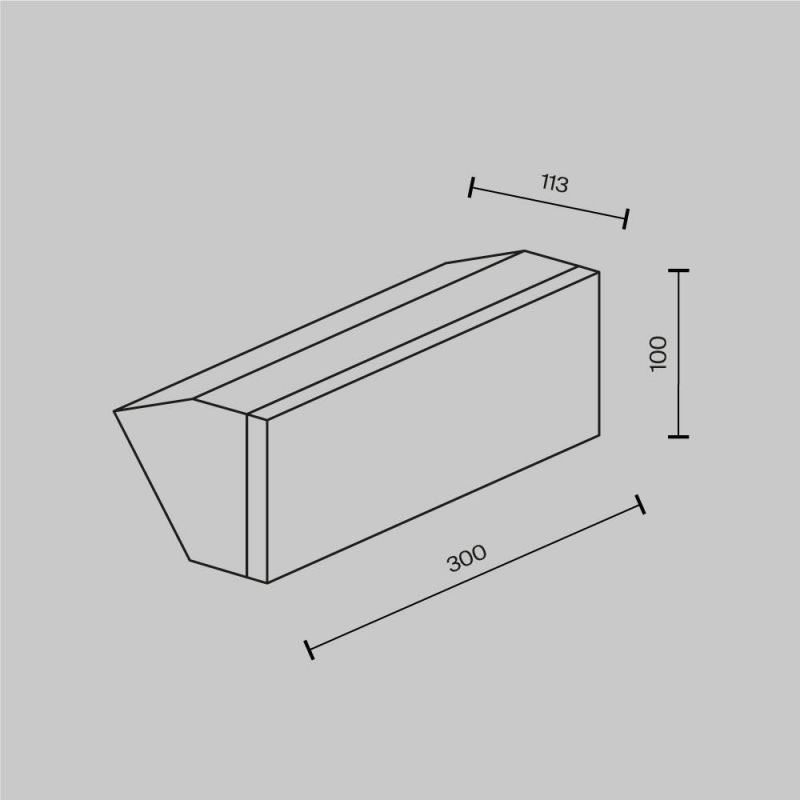 Настенный светильник (бра) Maytoni Brick O436WL-L20GF3K фото 9