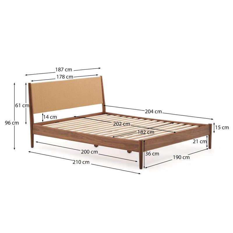 Кровать 180 x 200  La Forma (ex Julia Grup) BD-3059229