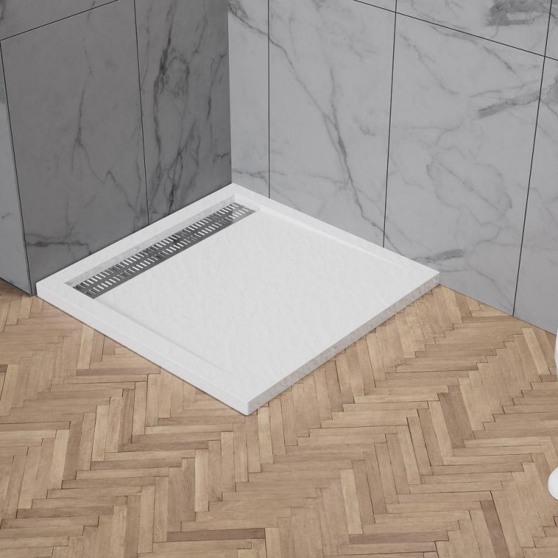Душевой поддон BelBagno TRAY-BB-DUE-A-80-4-W0 80x80 фото 2