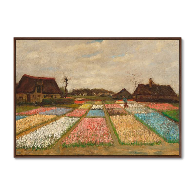 Картина Flower beds in Holland, 1883г. BD-1763563