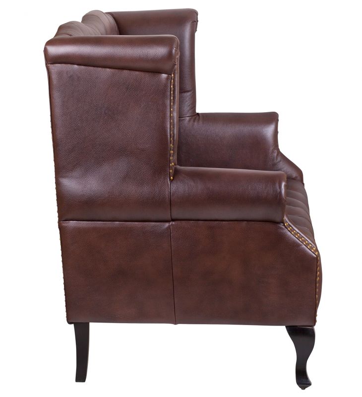 Диван MAK-interior из кожи Royal sofa brown BD-1924296 фото 3