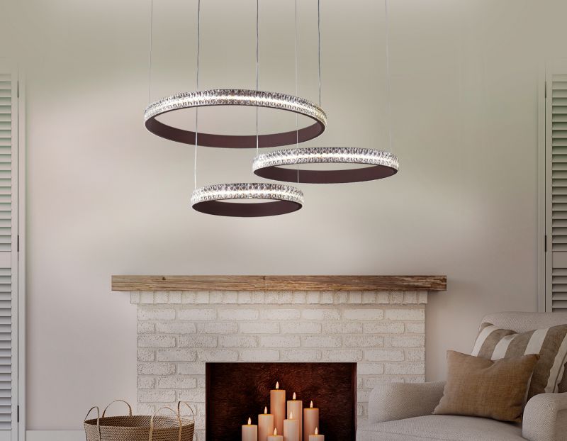 Люстра Ambrella ACRYLICA 79W LED 3000К (теплый) FA6162 фото 2