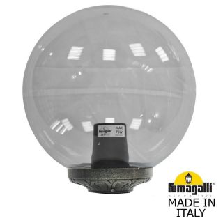 Фонарь без кронштейна FUMAGALLI GLOBE 300 бронза, дымчатый G30.B30.000.BZF1R