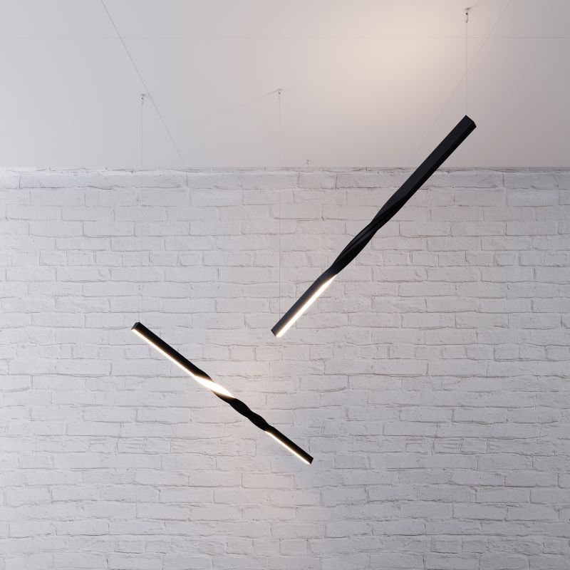 Профиль SL-ARC-3535-TWIST180-500 BLACK (Arlight, Алюминий) фото 3