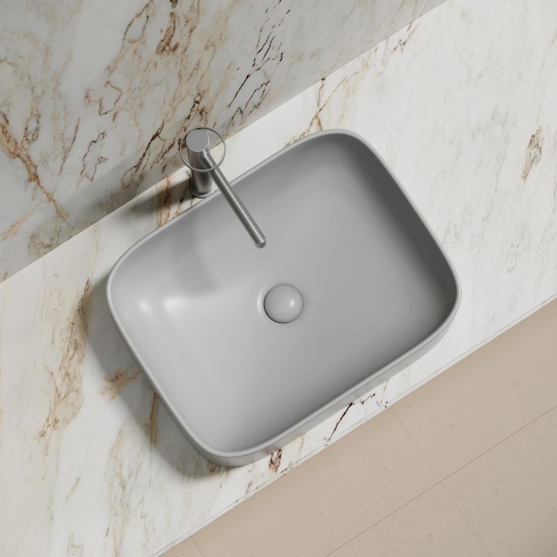Раковина-чаша Ceramica Nova Element CN6052MSG 50,5 см, серый фото 7