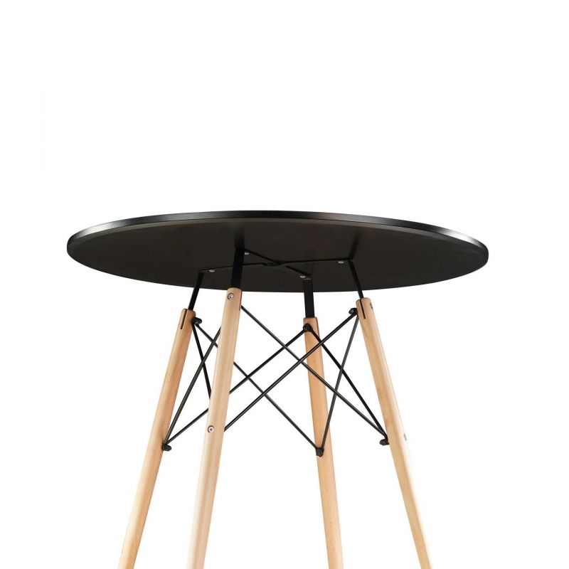 Стол EAMES черный D100 DM 245