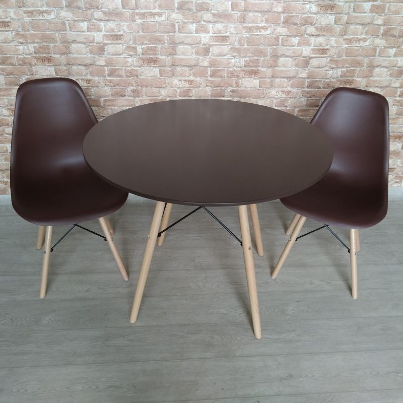 Стол EAMES черный D100 DM 245