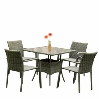 Комплект мебели (стол, 4 стула) BD-3014453 Afina