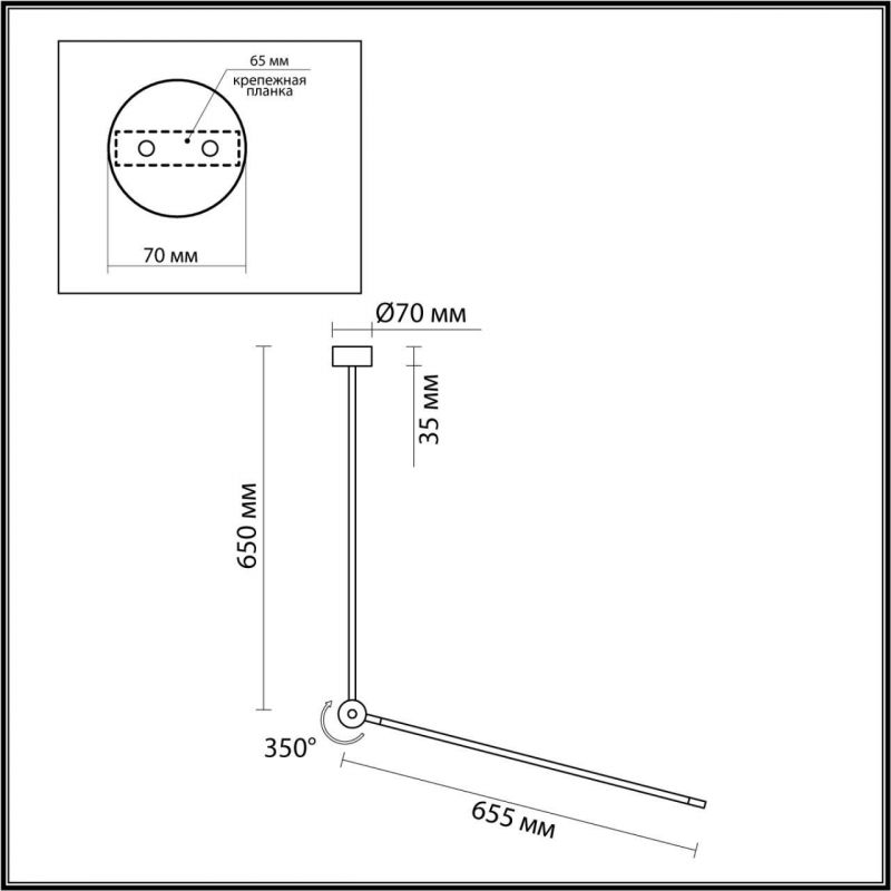 Потолочный светильник Odeon Light FODEN IP20 LED 16W 3000K 220-240V 7101/15CL фото 2