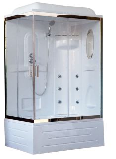 Душевая кабина Royal Bath BP R RB8120BP2-T-CH-R 80x120