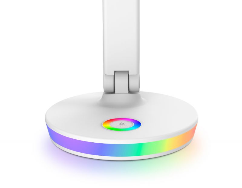 Светодиодная настольная лампа с RGB подсветкой, USB-проводом и регулировкой цвета Ambrella DESK  DE534 фото 5