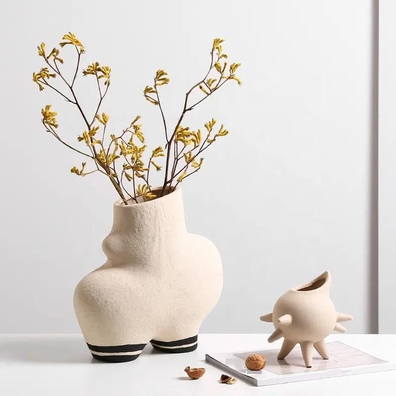 Ваза Sotogrande White sand ceramic vase BD-3048806 фото 3