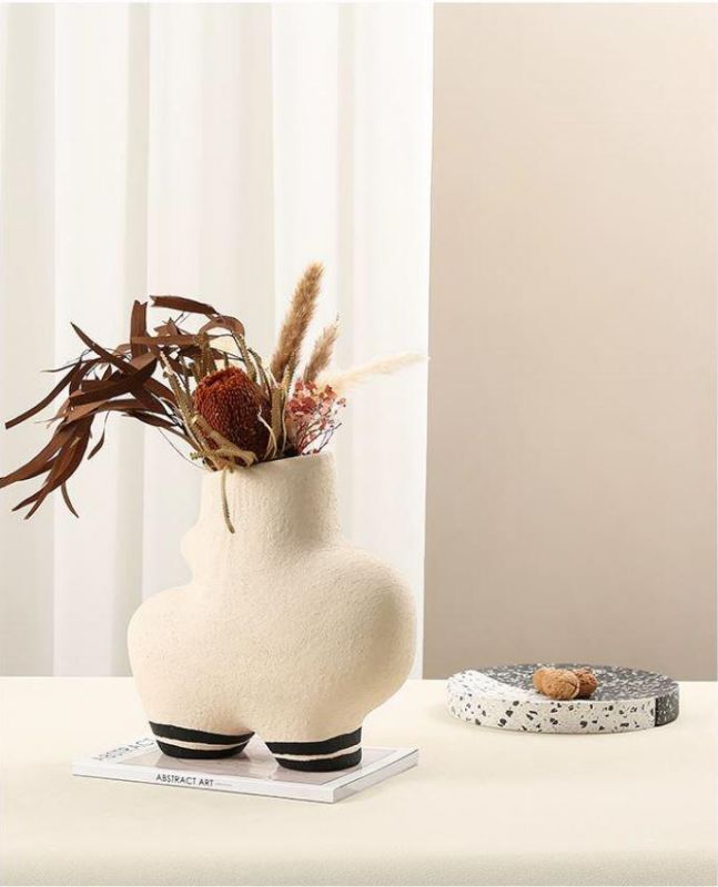 Ваза Sotogrande White sand ceramic vase BD-3048806 фото 4