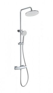 Душевая стойка с термостатом WONZON & WOGHAND WW-B3035-A-CR Хром