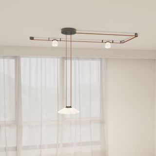 Комплект ременной трековой системы Denkirs Belty SET LED 44W белый (дневной) DK55SET02-01-BR