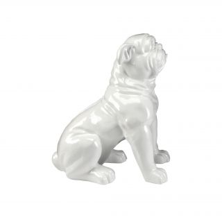 Фигурка большая White Bulldog белая Schuller BD-2609361