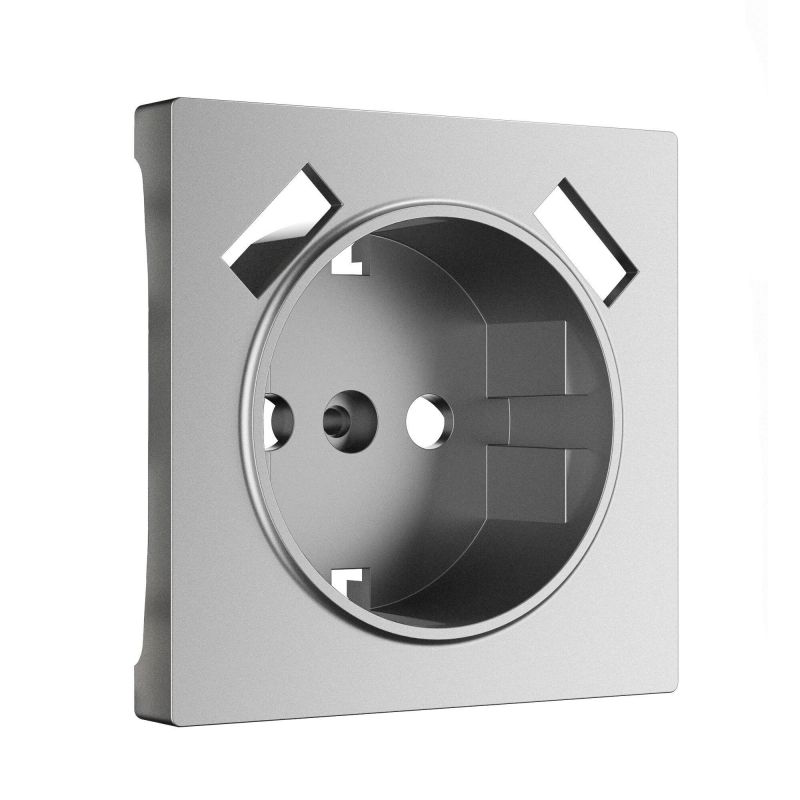 Накладка для розетки USB  (серебряный матовый) Werkel W1179565 фото 1
