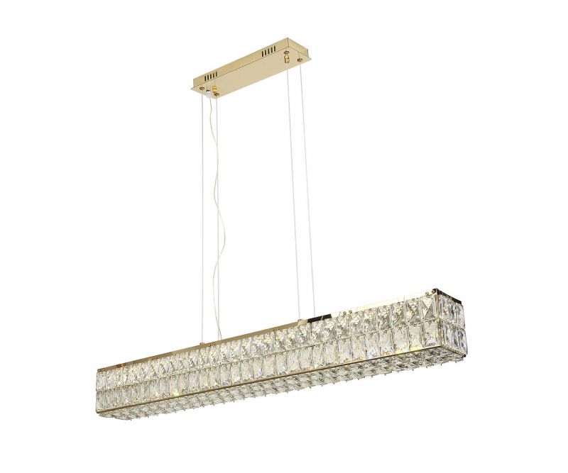 Подвес Мирта золото w100*18 h132 Led 40W (4000K)