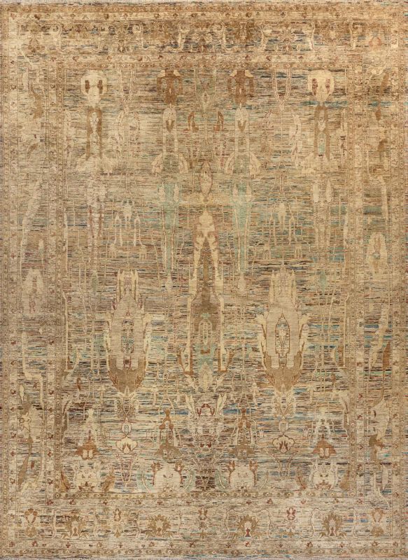 Пакистанский ковер из шерсти Carpet «SHAHI FINE» 16923-24DOM 310 x 420 см фото 1
