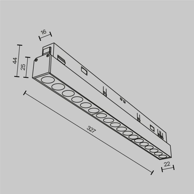 Трековый светильник Maytoni Points 18W LED 2700K TR031-2-18W2.7K-B фото 8