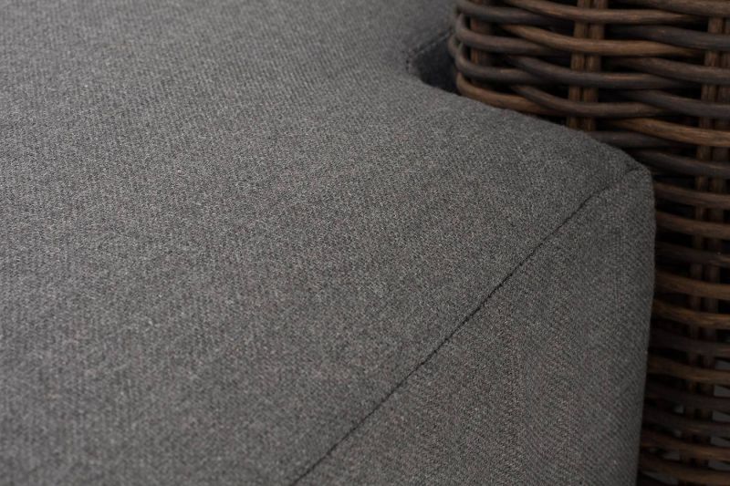 Кушетка 4SIS Капри из искусственного ротанга, коричневого цвета BD-3128330 фото 5