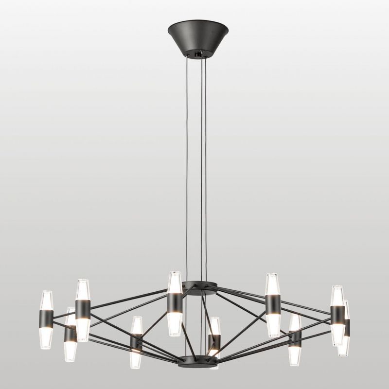 Люстра подвесная Lussole HOPKINS LED 4000К(белый) 60W LSP-7408 фото 1